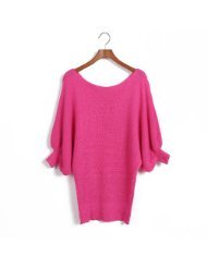 红色针织衫 时尚与温暖并存的女装之选