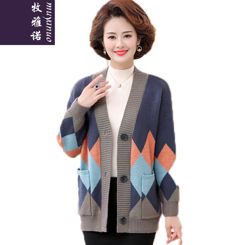 穿出优雅与自信 牧雅诺中年女装针织开衫的时尚魅力